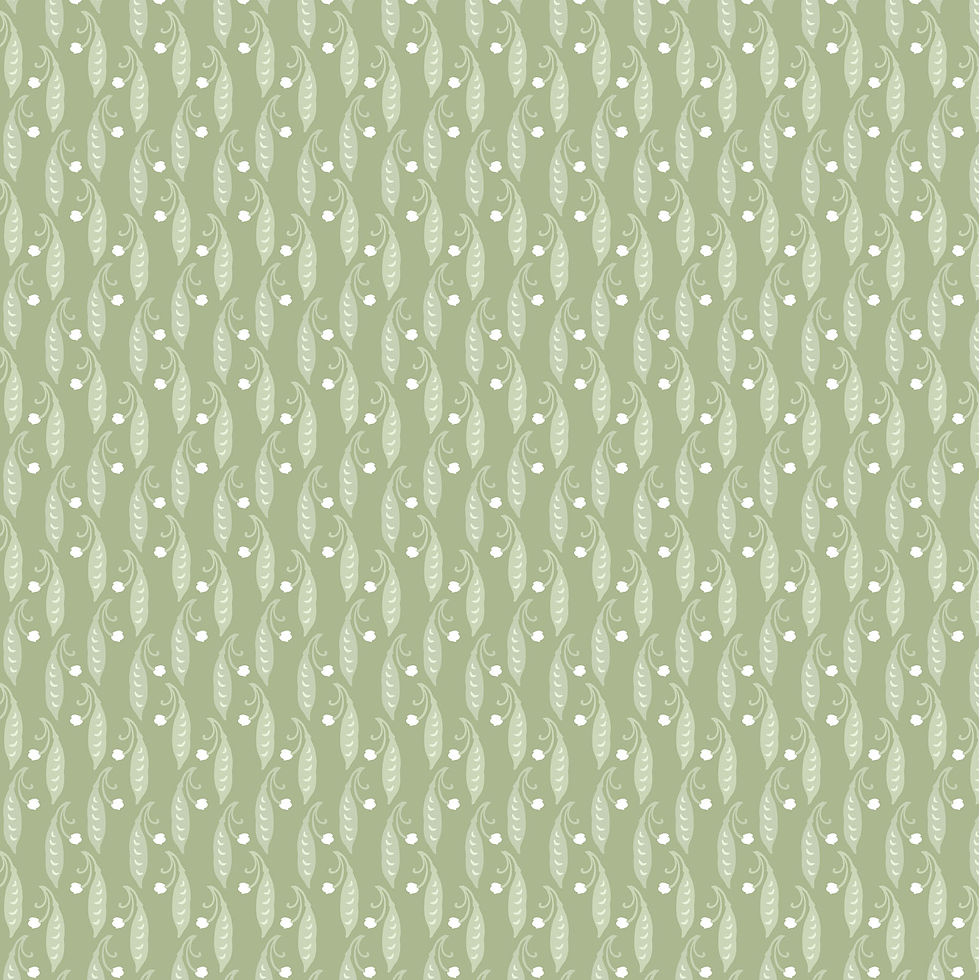 Songbird Serenade | Sweet Pea Green By Sheri McCulley for Poppie Cotton