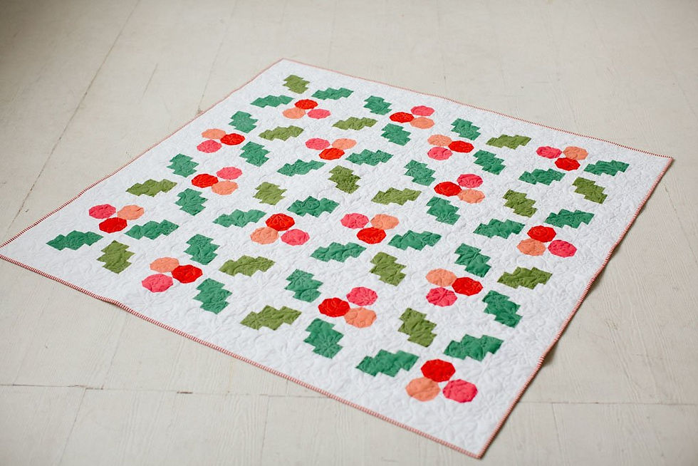 Thumbnail: Holly Jolly Quilt Pattern Then Came June