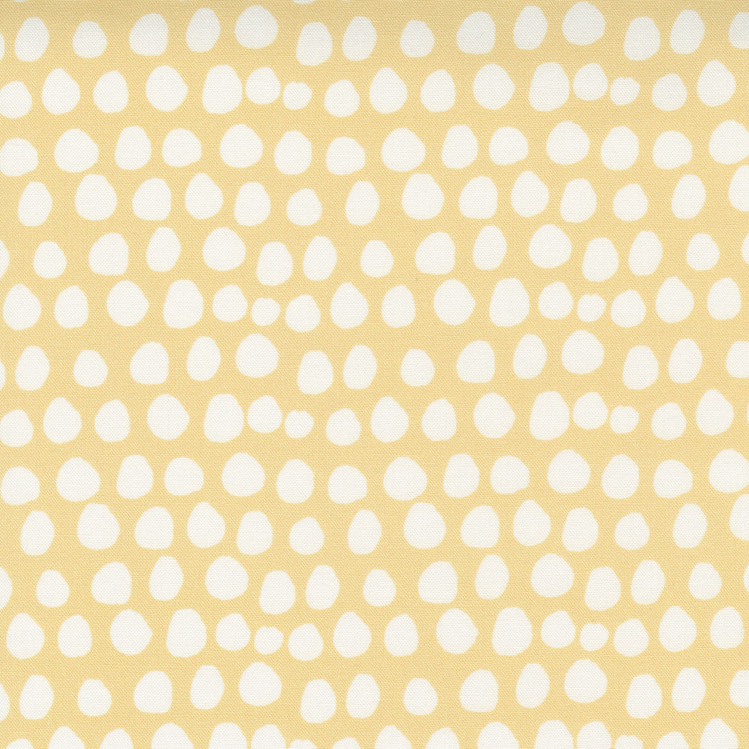 Little Ducklings | Mustard Egg Spot By Paper and Cloth for Moda Fabrics