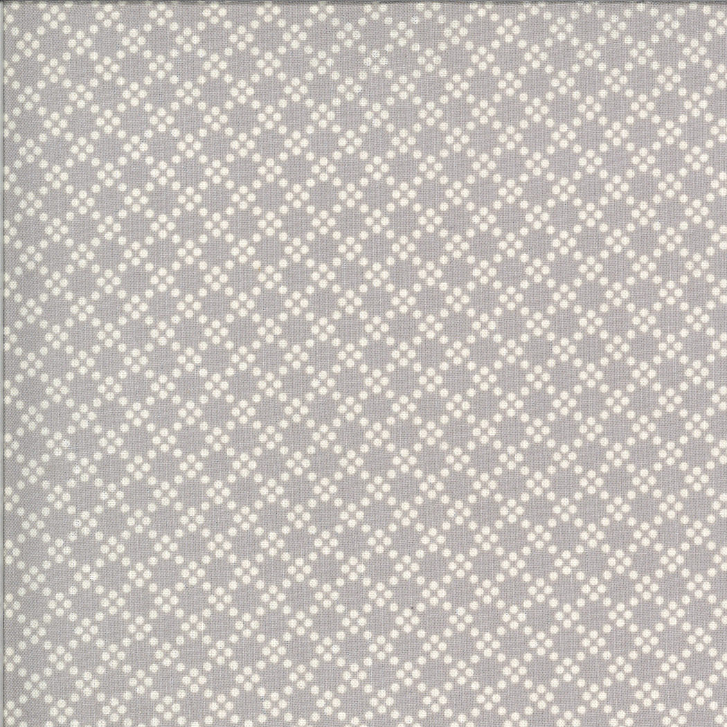 Dover Tonal Dot Grey By Brenda Riddle Designs for Moda Fabrics