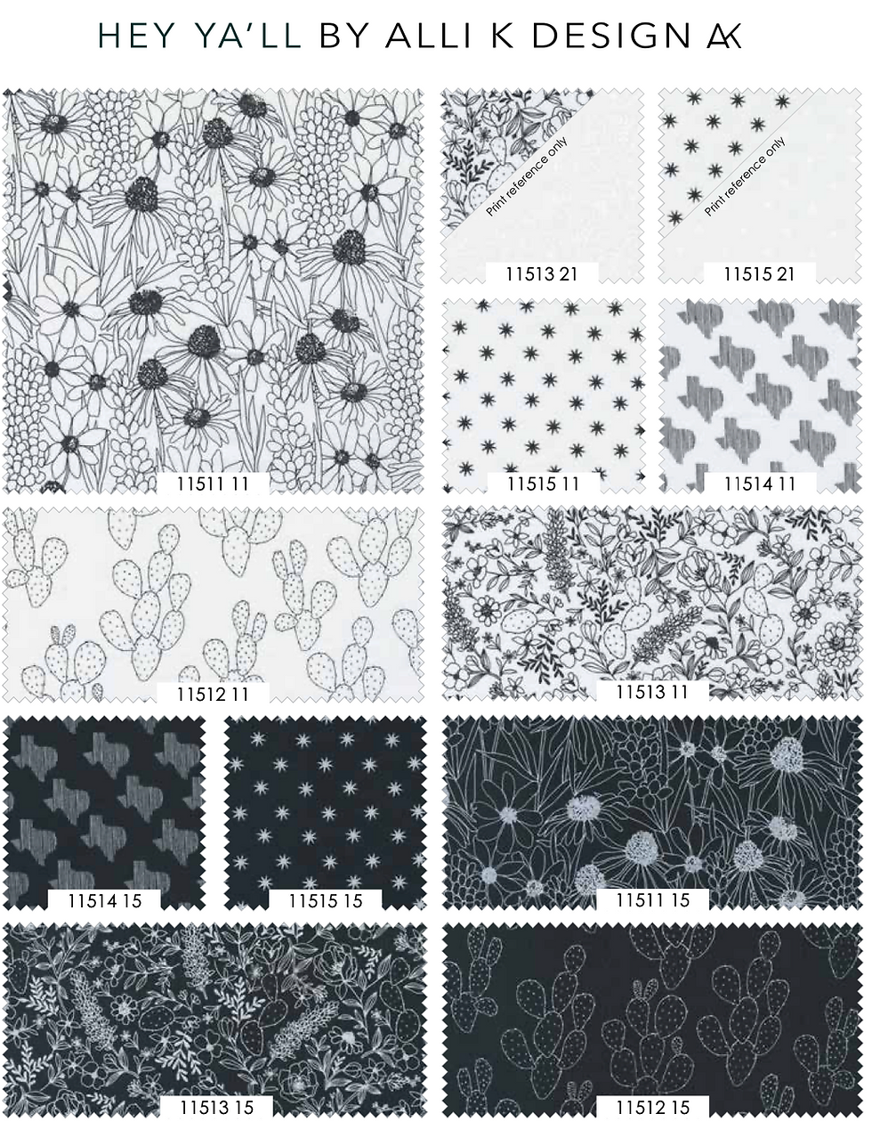 Thumbnail: Hey Y'all Layer Cake By Alli K Designs for Moda Fabrics