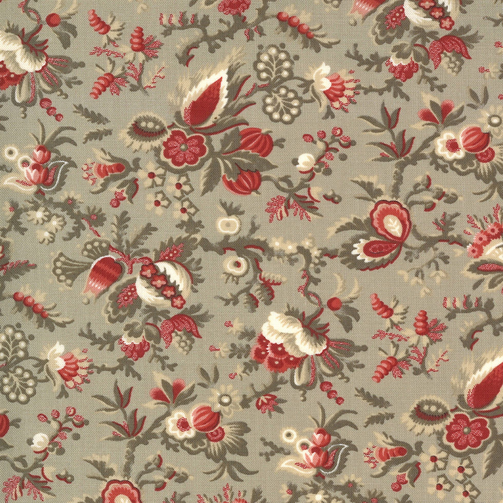 Thumbnail: Jardin de Fleurs Jelly Roll By French General for Moda Fabrics