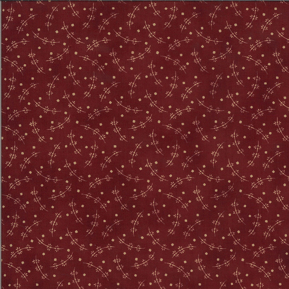 Thumbnail: Redwork Gathering Charm Pack By Primitive Gatherings for Moda Fa