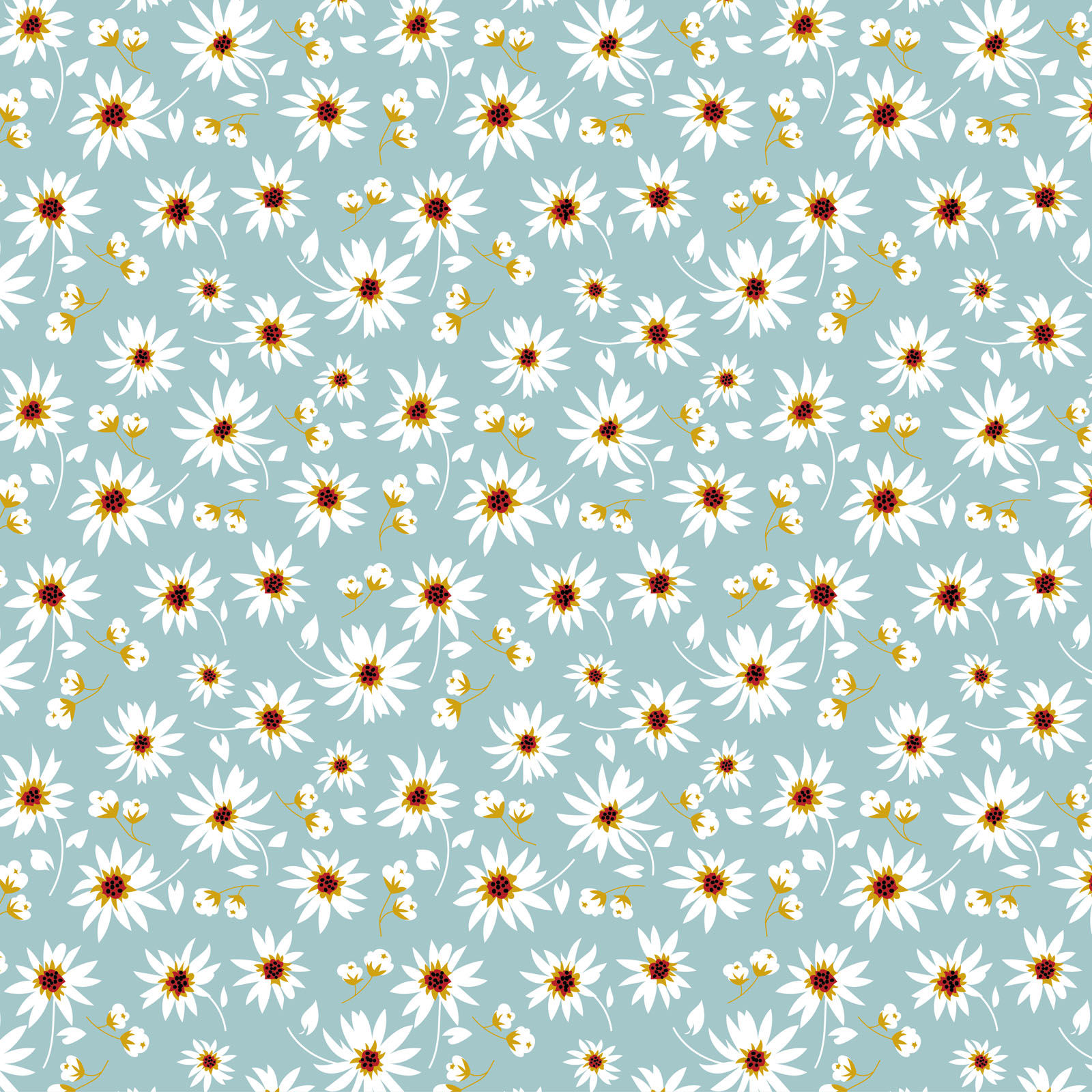 Farmgirls Unite | City Bound Blue by Lori Woods for Poppie Cotton