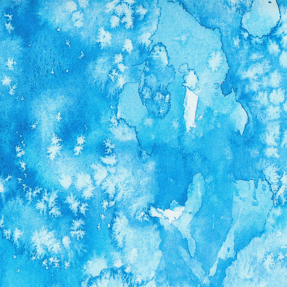 Starflower Christmas | Flow Light Blue By CreateJoy Project By Moda