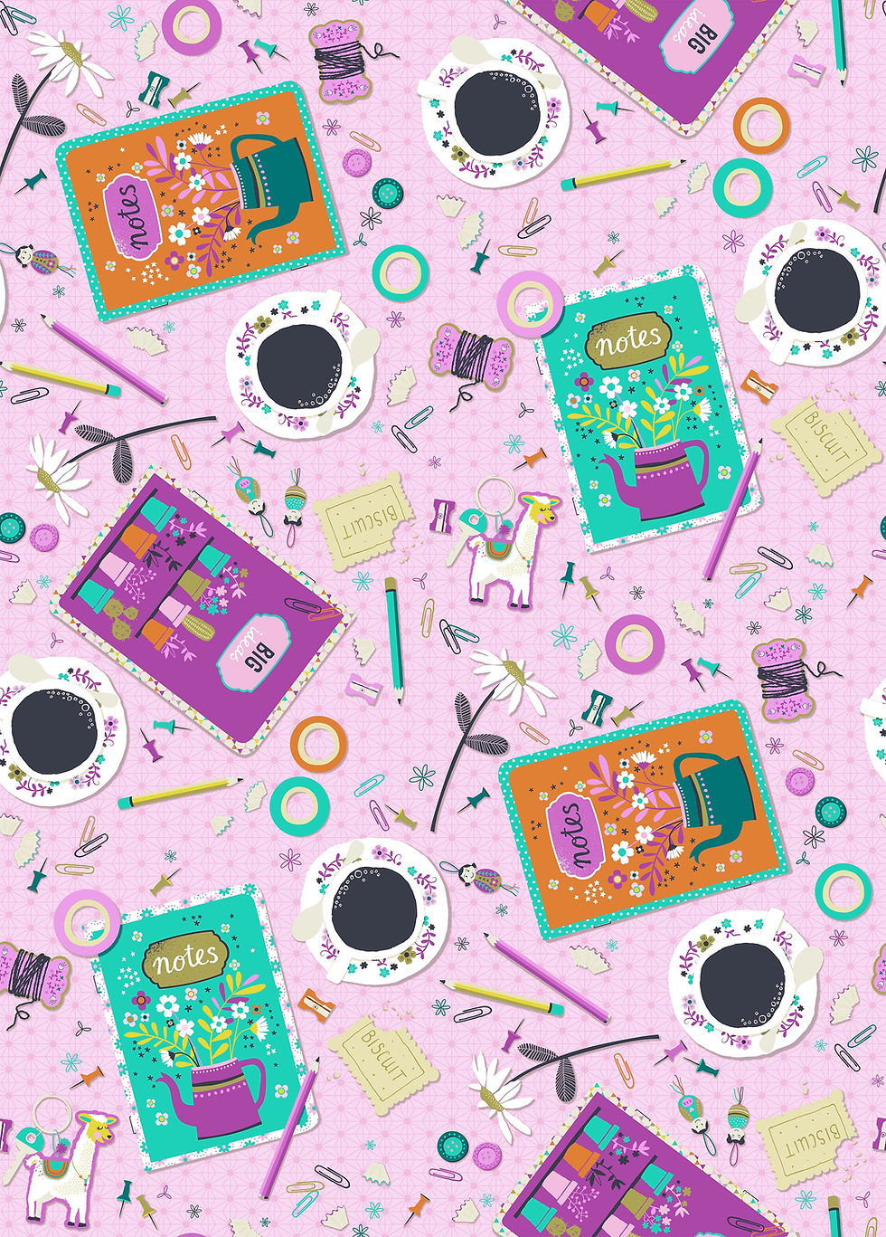 Thumbnail: From The Desk Of... Layer Cake By Tjarda Borsboom for Cotton and