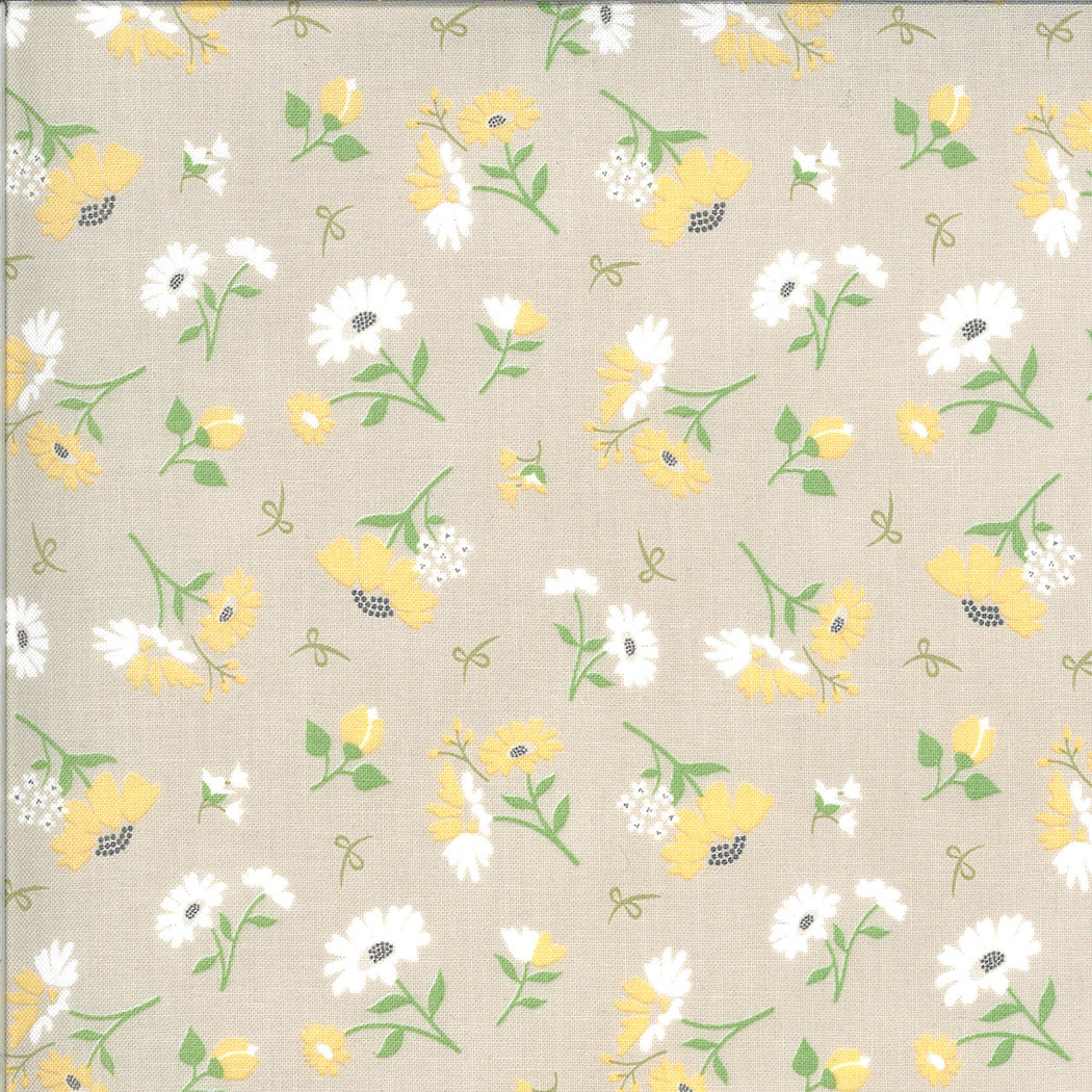 Spring Brook | Daisies Stone by Corey Yoder for Moda Fabrics