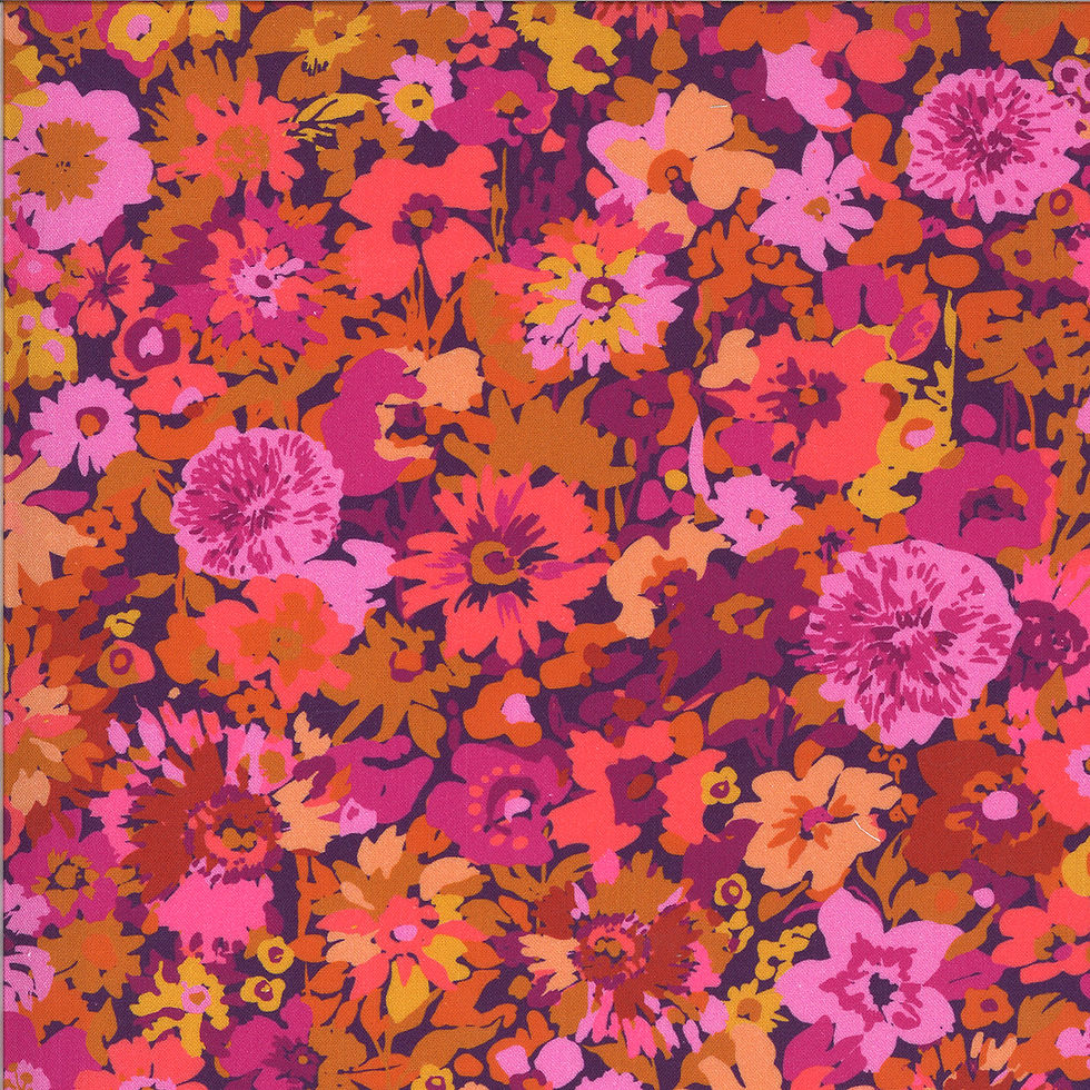 Kasada | Flower Field Berry By Crystal Canning for Moda Fabrics