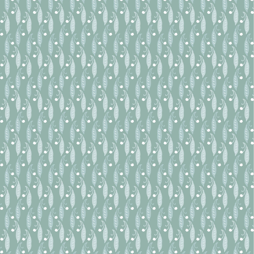 Songbird Serenade | Sweet Pea Blue By Sheri McCulley for Poppie Cotton