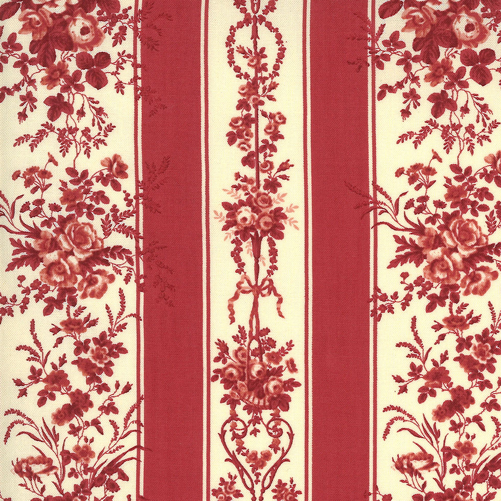 Thumbnail: Jardin de Fleurs Jelly Roll By French General for Moda Fabrics