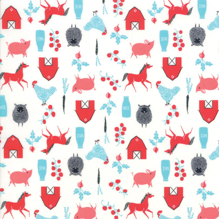 Thumbnail: Farm Charm Jelly Roll Bundle By Gingiber