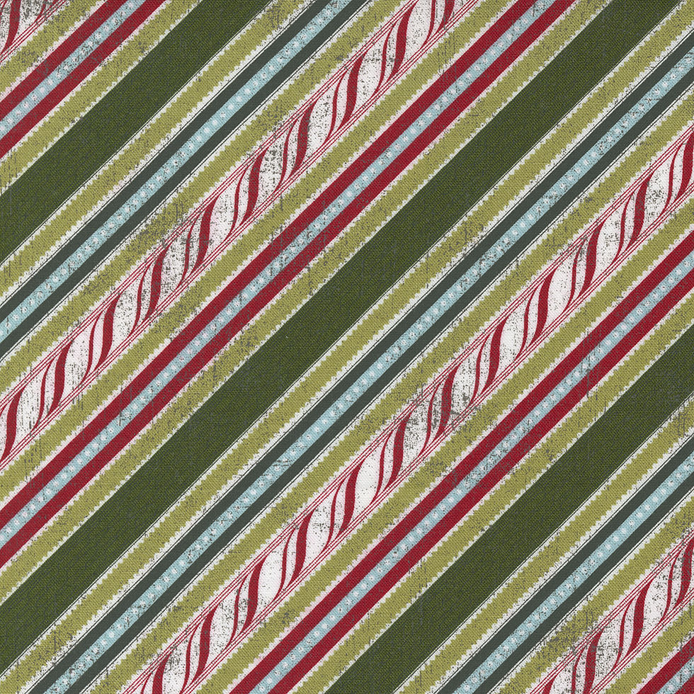 Thumbnail: Peppermint Bark Jelly Roll By BasicGrey For Moda Fabrics