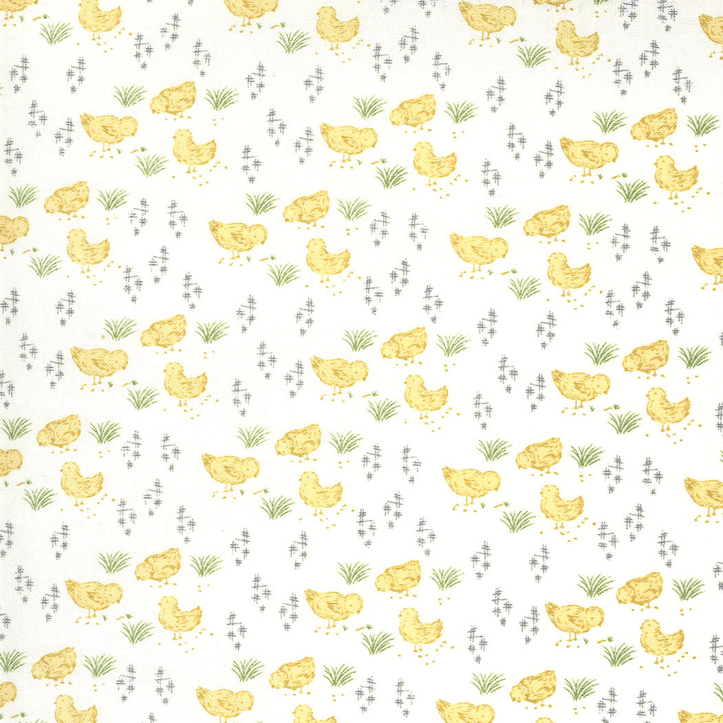 Break Of Day | Ivory Here Chick-Chick by Sweetfire Road for Moda Fabrics