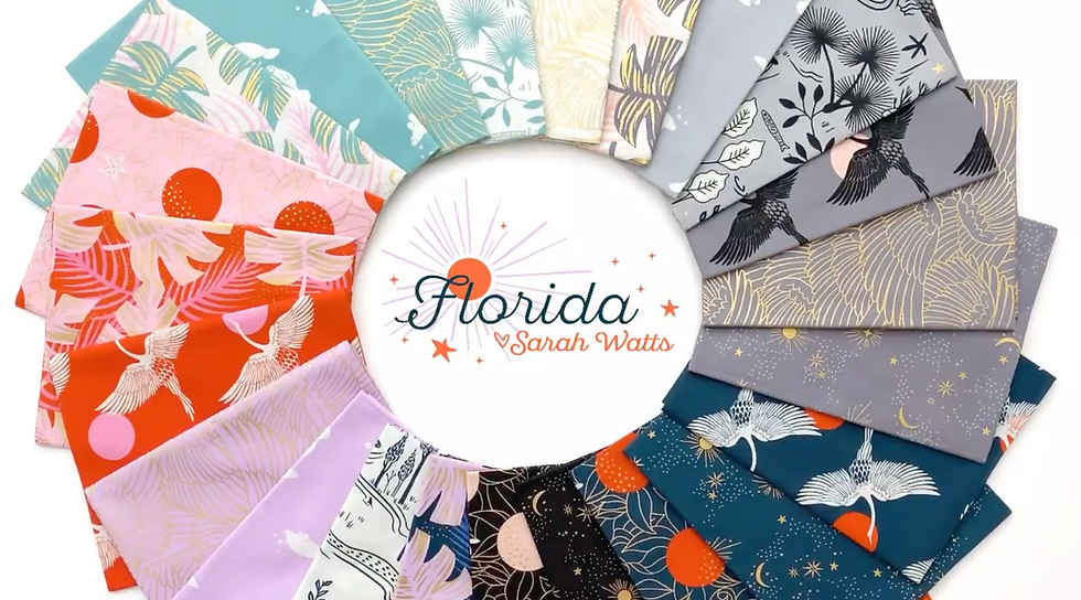 Thumbnail: Florida Jr. Layer Cake By Sarah Watts for Ruby Star Society by Moda Fabrics