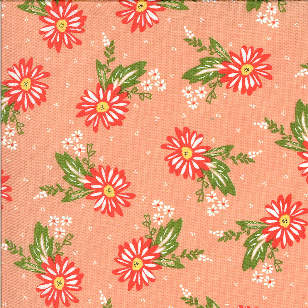 Happy Days | Carnation Peach By Sherri and Chelsi for Moda Fabrics