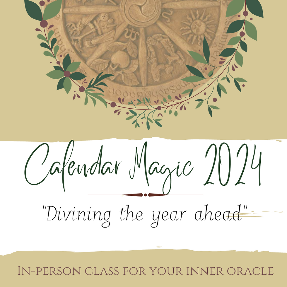 (IN-PERSON) ๐ฎ Calendar Magic: Divining 2024