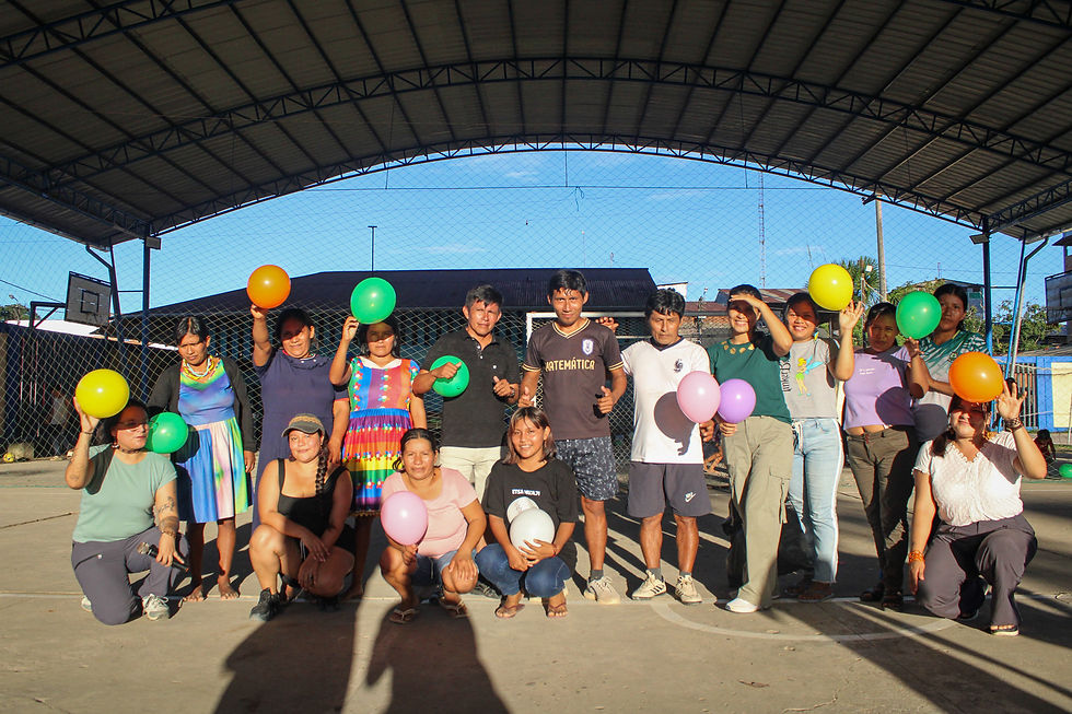 Como parte de las actividades de integración desarrolladas en el marco del CCA, las federaciones participaron también en una gymkana intercultural y encuentros deportivos orientados a fortalecer los vínculos organizativos y el intercambio entre dirigentes, lideresas y jóvenes de distintos pueblos indígenas.