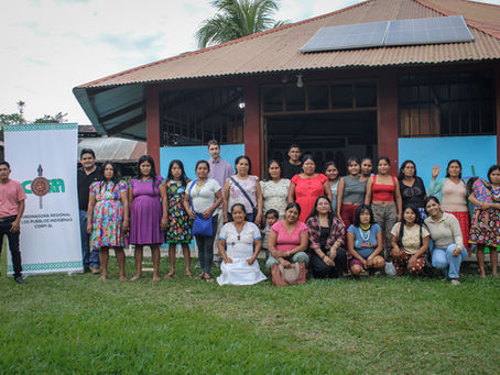 Mujeres indígenas del ámbito de CORPI SL aportan a la construcción de la Estrategia Regional de Diversidad Biológica de Loreto al 2050