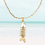 Thumbnail: Gold Fishbone Necklace