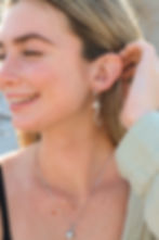 Thumbnail: Silver Spotted Eagle Ray Earrings