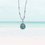Thumbnail: Silver Turquoise Summer Tears Necklace