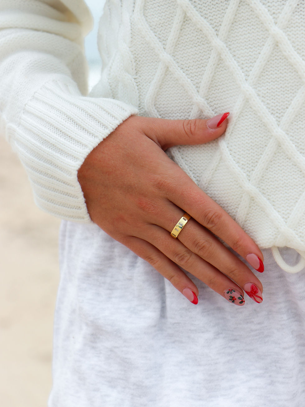 Thumbnail: Gold Sandbar Ring