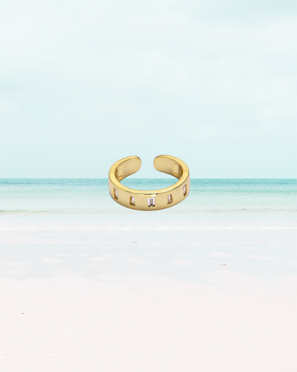 Gold Sandbar Ring