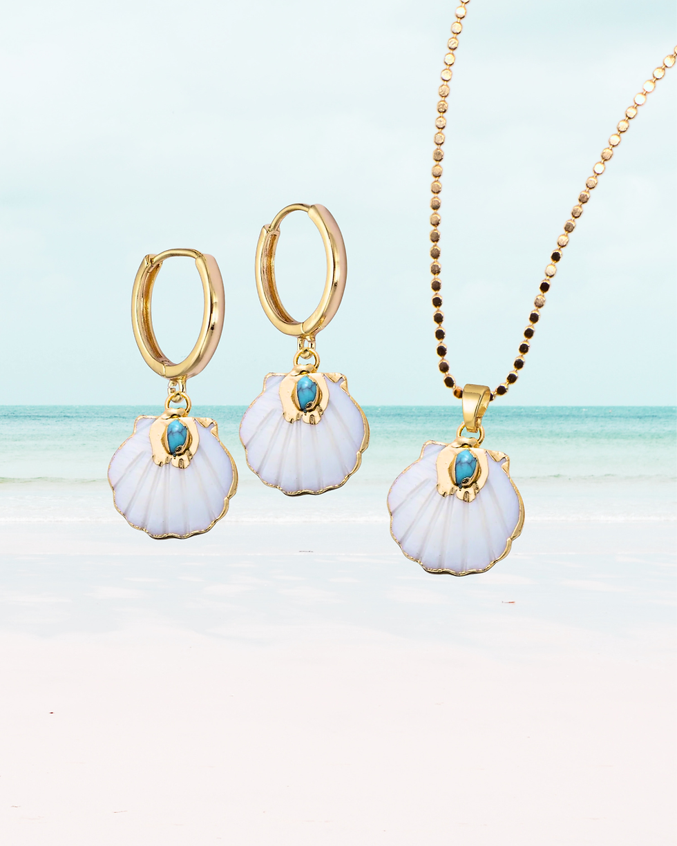 Gold Siren Shell Set