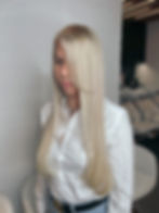 Nude London hair extensions, nude weave, nude locks, naked weave, cross ring weave, LA weave, micro 