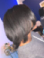 Affirm/Mizani Relaxer, Silk Press, Cut, Afro Hair, Mixed Race/Afro Hair, Kensington, London, Surrey
