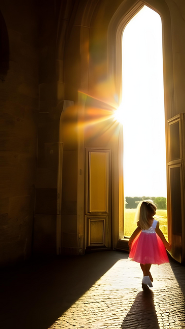 the girl in the castle