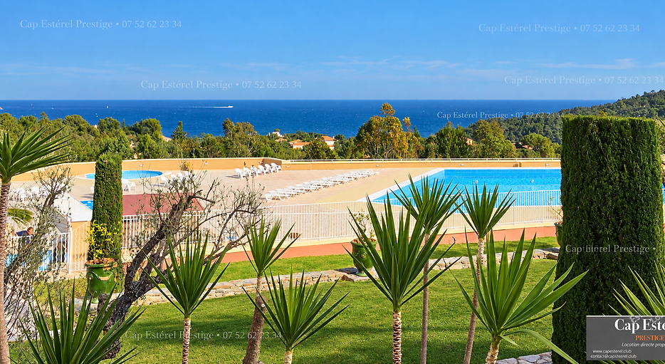Piscine Hameau Cap esterel