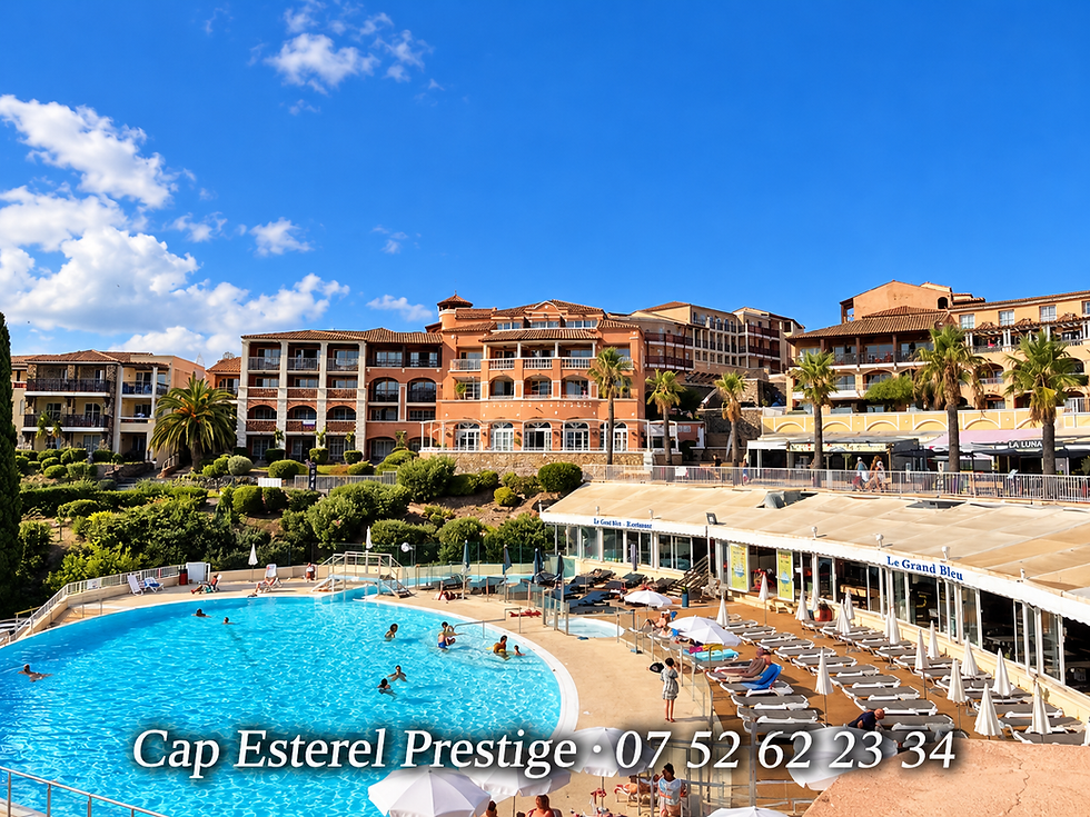Cap Esterel en octobre : 26 °C, l'été joue les prolongations !