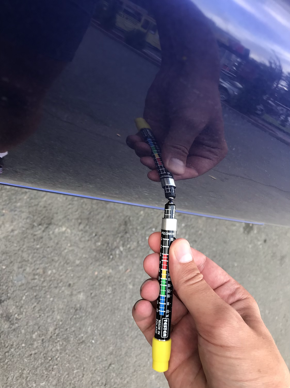 Миниатюра: Толщиномер Point tester оригинал карандаш новинка 