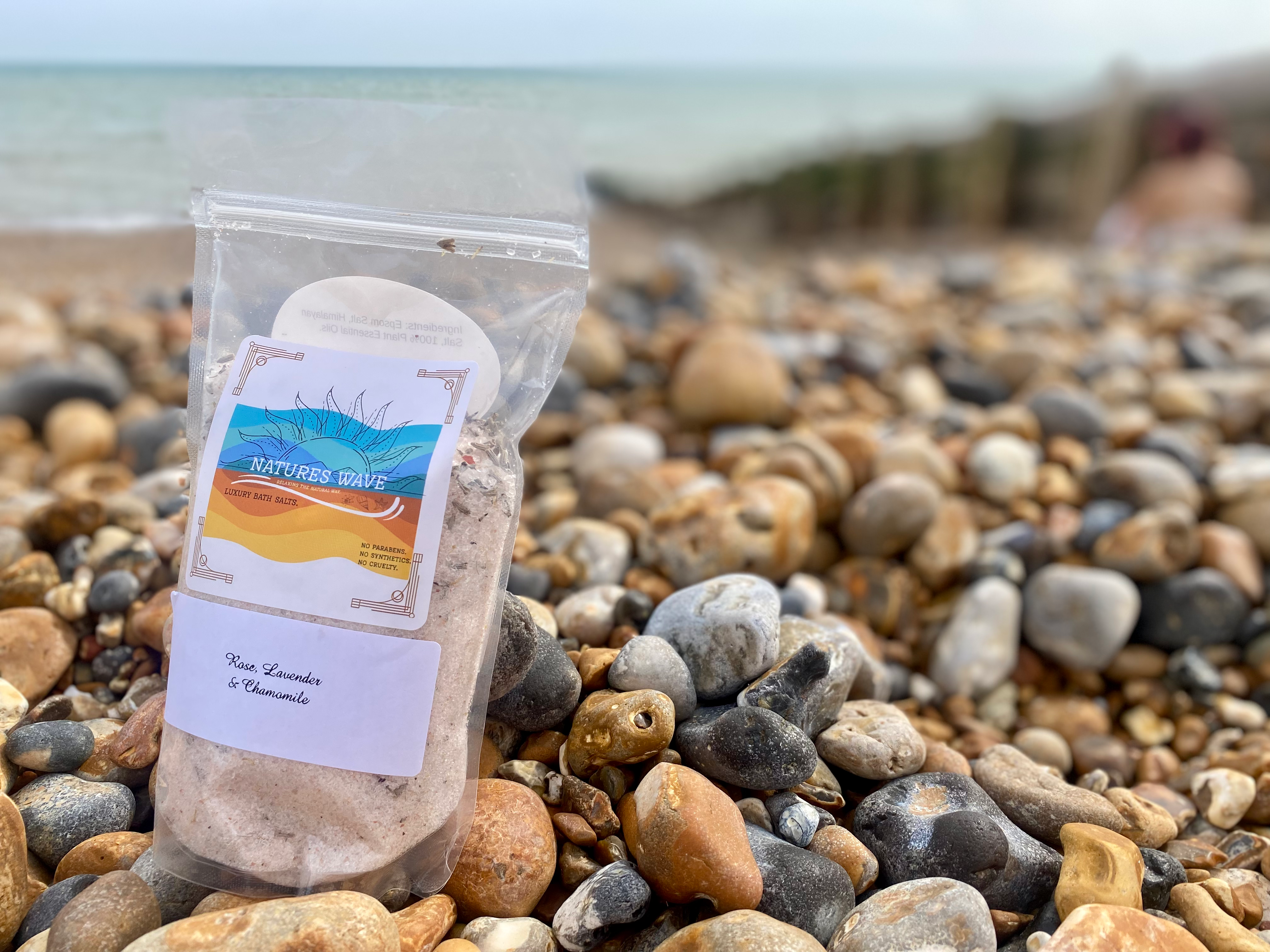 Rose, Lavender and Chamomile Bath Salts