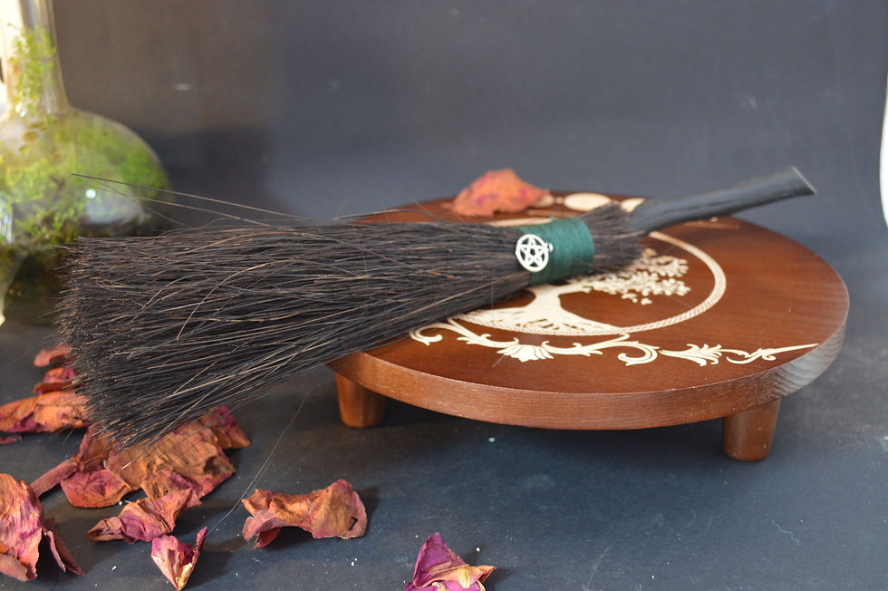 Thumbnail: Altar Broom with handle.