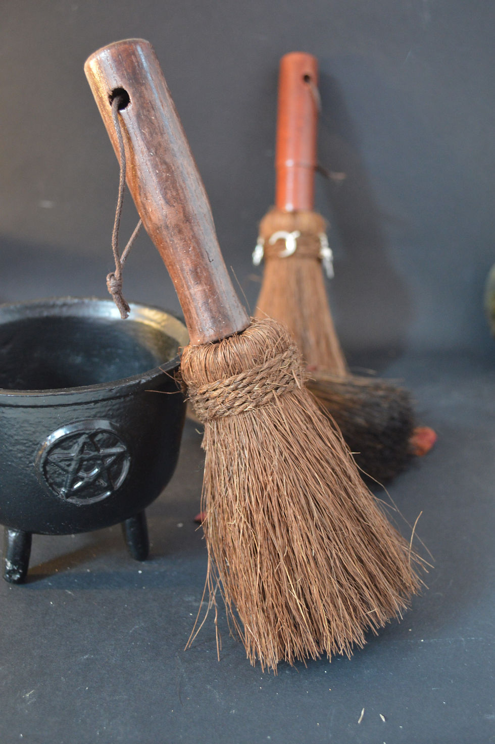 Thumbnail: Altar Broom with handle.