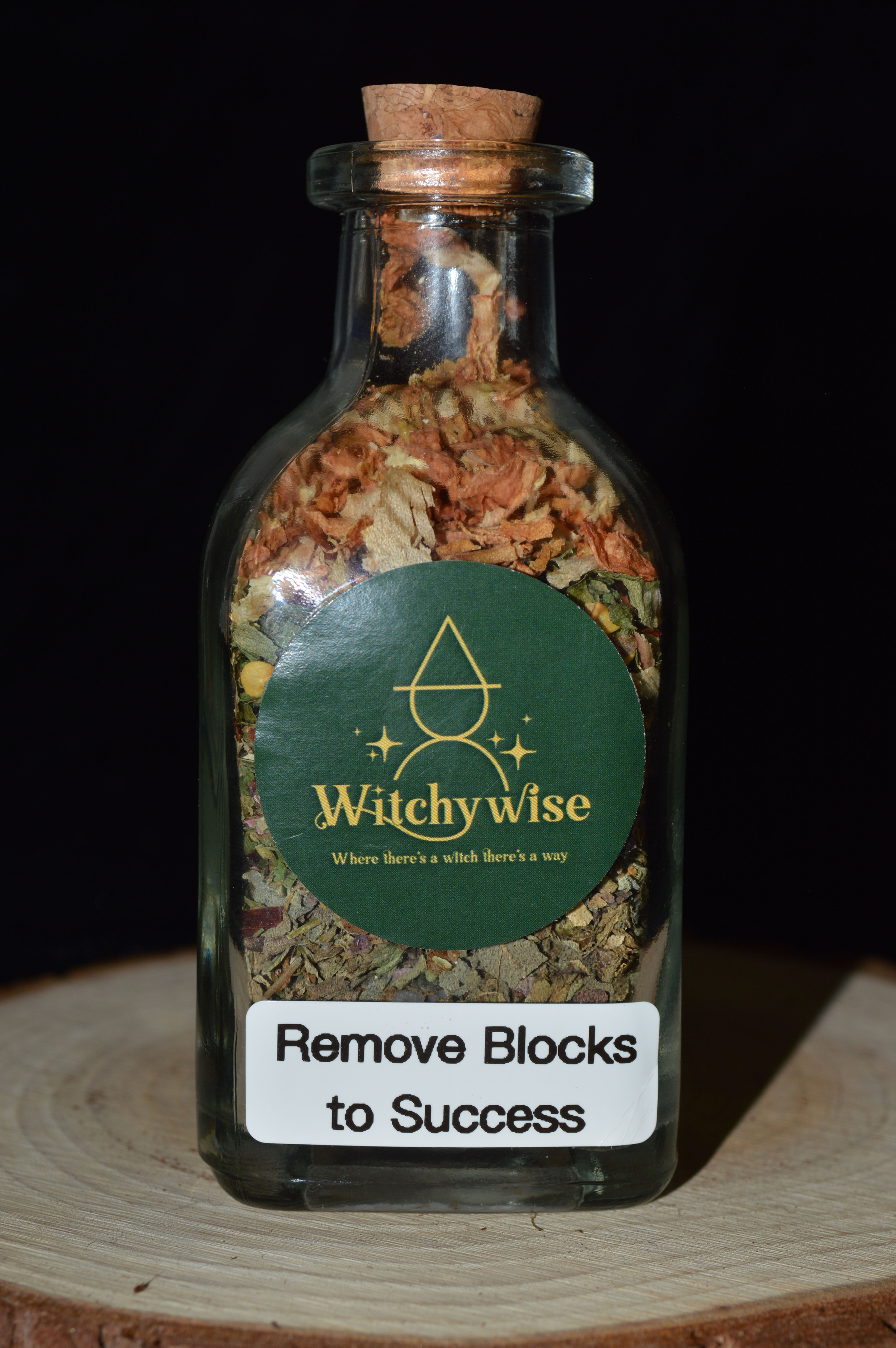 Remove Blocks to Success Spell Jar
