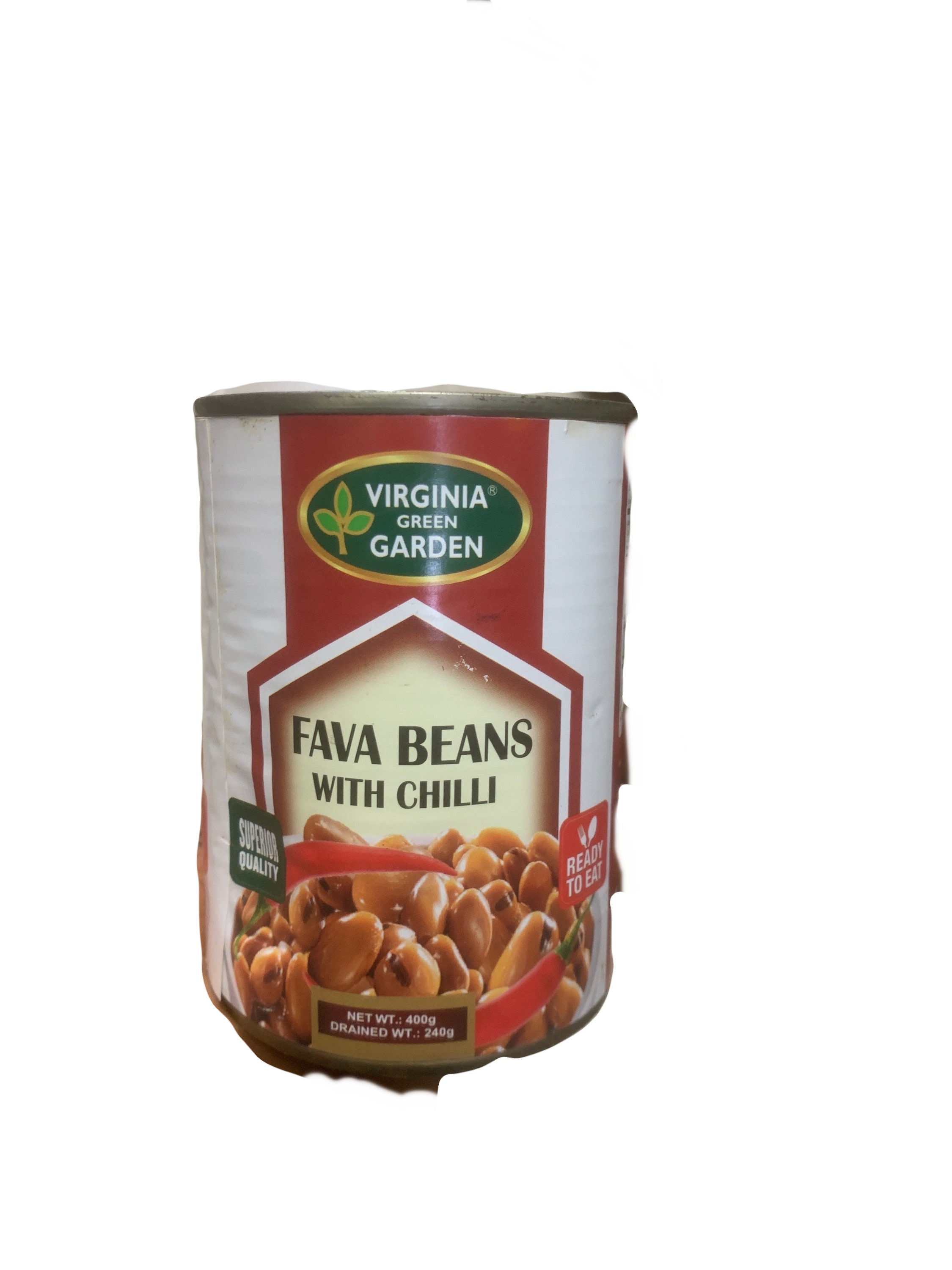  Virginia Green Garden Fava Beans Chilli 240g