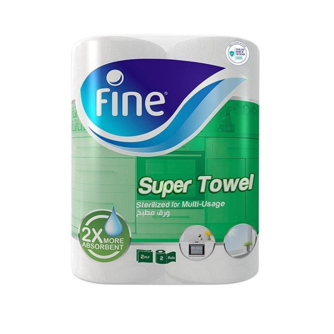 Fine Kitchen Super Towel 2 Rolls