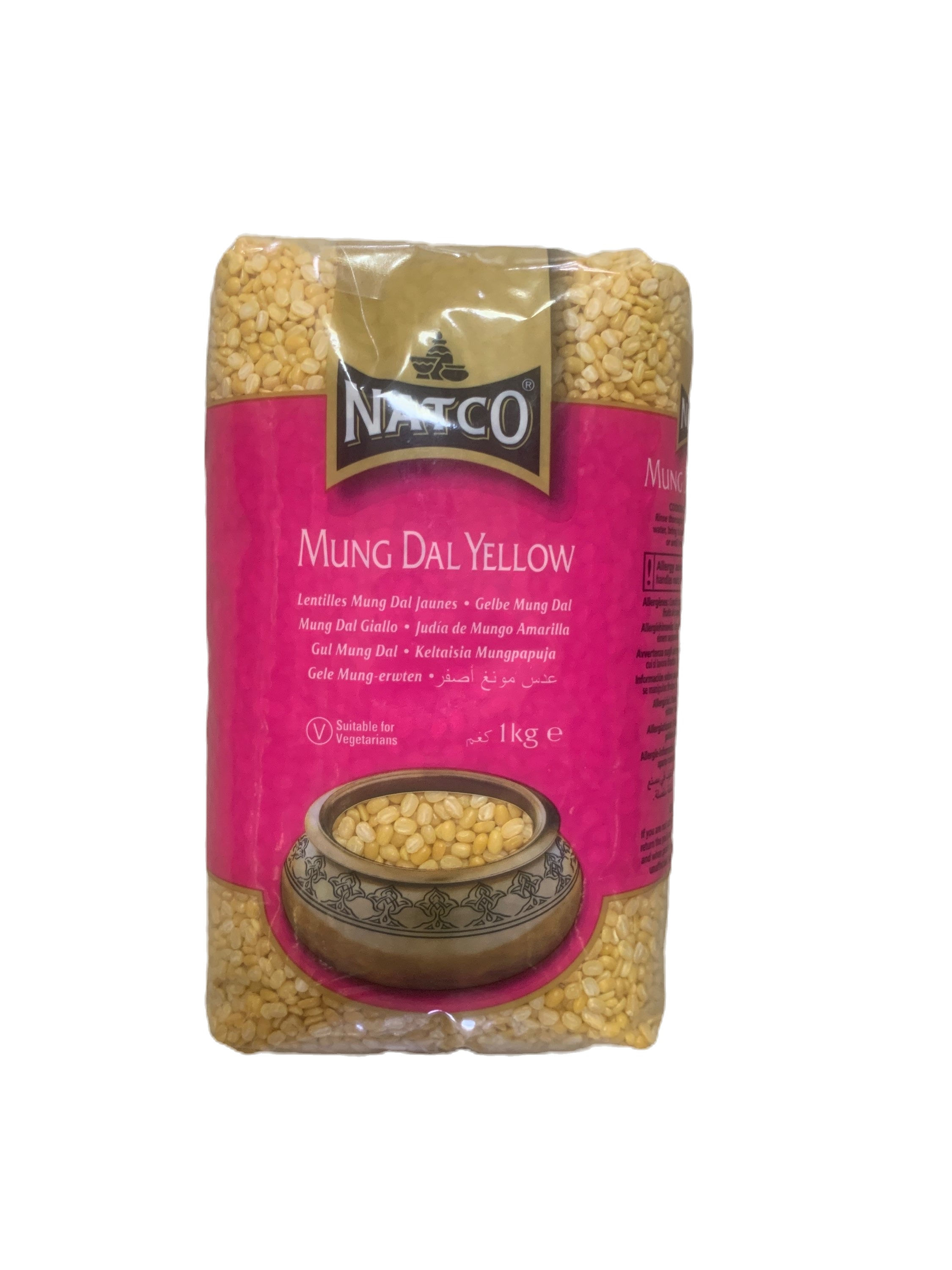 NATCO Mung Dal Yellow (Small Split peas) 1kg
