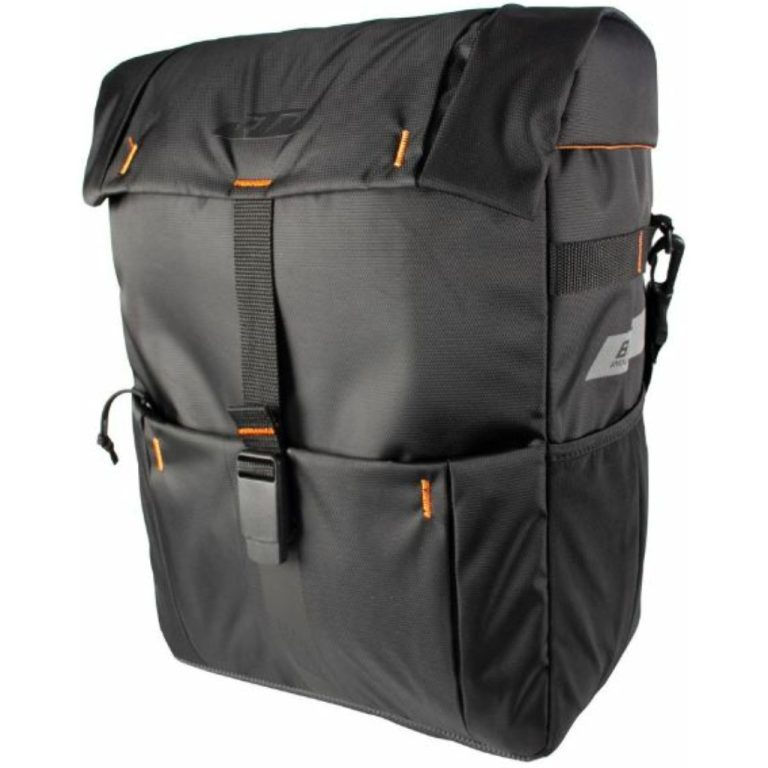 KTM egyoldalas táska SPORT CARRIER BLACK / ORANGE, 18.5 L
