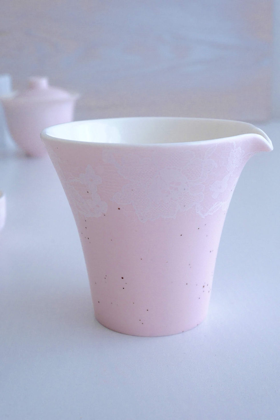 Thumbnail: Mashmellow pink Chinese Tea cup set