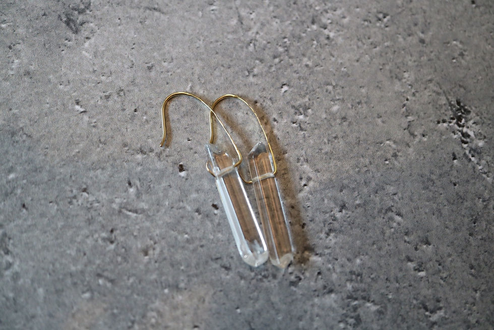 サムネイル： T様ご予約分　Swaying Ice Pierced Earring 