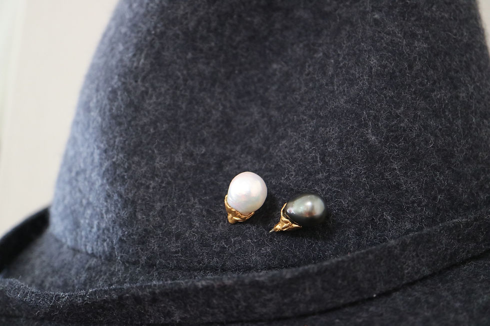 サムネイル： Pearl Pin Brooch (23BR-13)