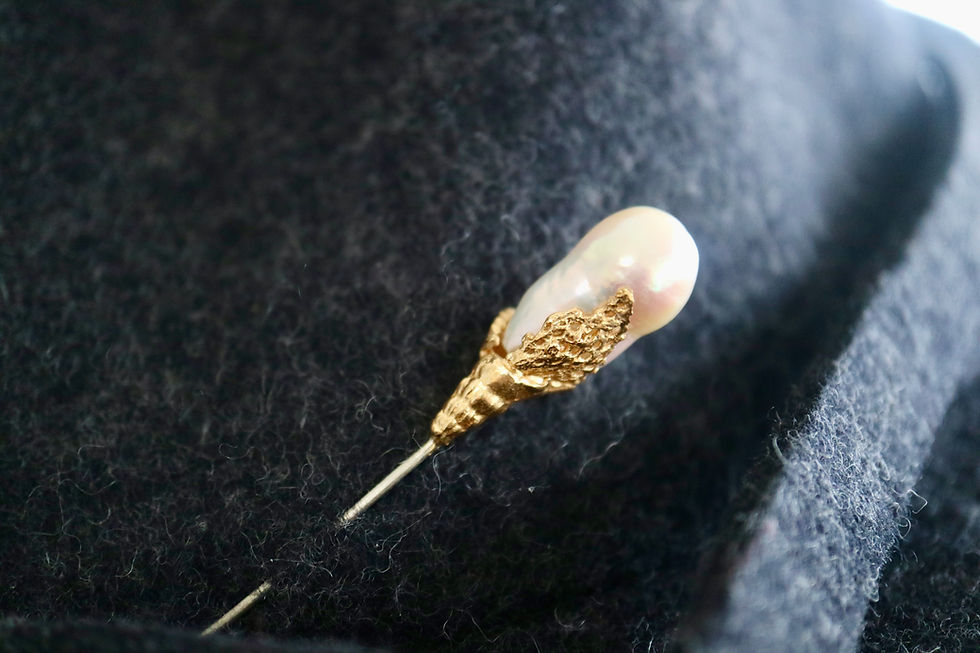 Thumbnail: Pearl Pin Brooch -L- (25BR-35）