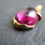 サムネイル： Burgundy Tourmaline  K18 Pendant top　（23PT-12)