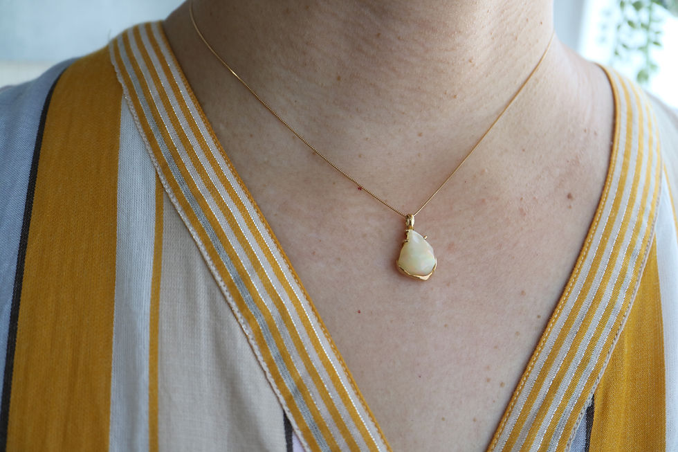 Thumbnail: Opal K18 Pendant  top（24PT-03)