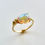Thumbnail: Opal Ring Melted metal Collection
