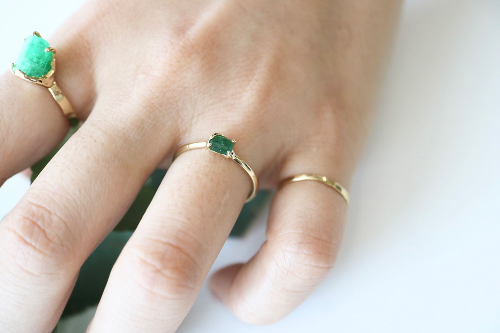 サムネイル： Emerald Ring (20R-13)